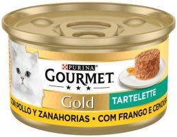 Gold svry pollo y zanahorias 24x85g.