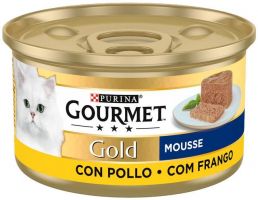 Gold mousse pollo 24x85g.