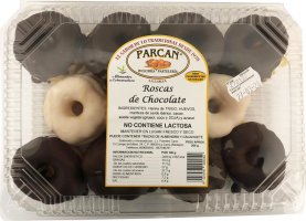 Parcan blister mini roscos choco 8x260g.