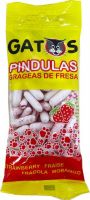 Gatos pindulas fresa bolsa 20x80g.