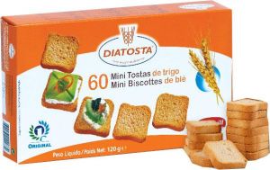 Diatosta mini biscotte 18x120g.