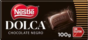 Dolca chocolate negro 34x100g.