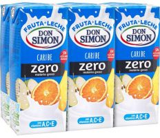 Don Simón fruta leche zero caribe 5x200 ml.