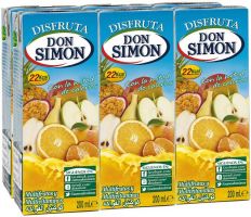 Don Simón disfruta multifrutas pack-6x200 ml. 5 unid.