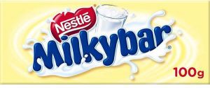 Nestle chocolate blanco milkibar 20x100g.