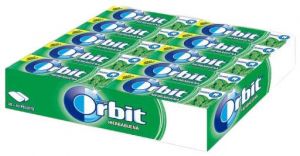 Chicle ORBIT hierbabuena 30x14g.