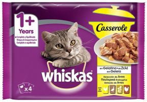 Whiskas húmedo ave pack-4 13x400g.