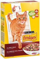 Friskies gato vaca e higado 20x400g.