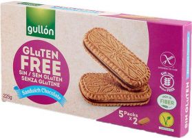 Gullón Sandwich Sin Gluten Choco 8x225g