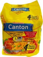 Canton Noodles Pack 4 Frango 15x70g