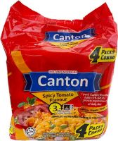 Canton Noodles Pack 4 Tomato 15x70g