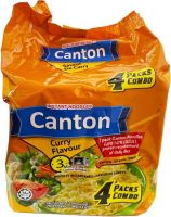 Canton Noodles Pack 4 Caril 15x70g