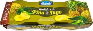 Diamir piña en jugo pack3 8x