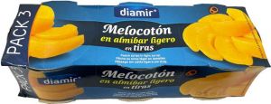 Diamir melocoton almibar pack-3 8x