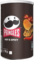 Pringles hot & spicy 12x70g.